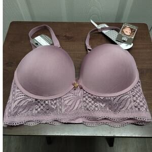 Daisy Fuentes Lavender Lace Bra